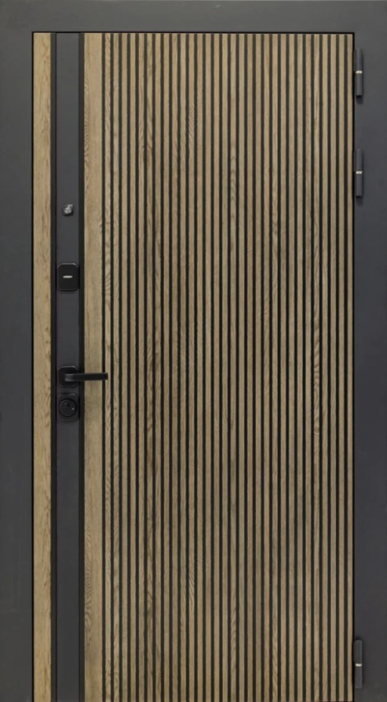 Входная дверь ДвериПРО Росна ФЛ-790 Веллуто гриджио DPRO226304 внешняя сторона