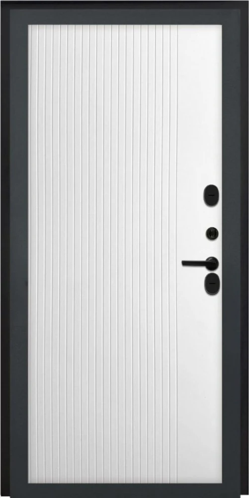Входная дверь ДвериПРО Д-68 ФЛ-790 Velutto Bianco DPRO201236 внутренняя сторона