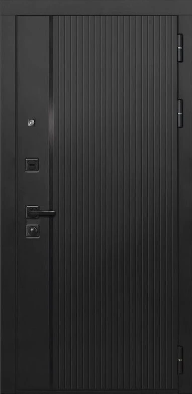 Входная дверь ДвериПРО L-45 ФЛ-700 (10мм, ясень грей) DPRO220641 внешняя сторона